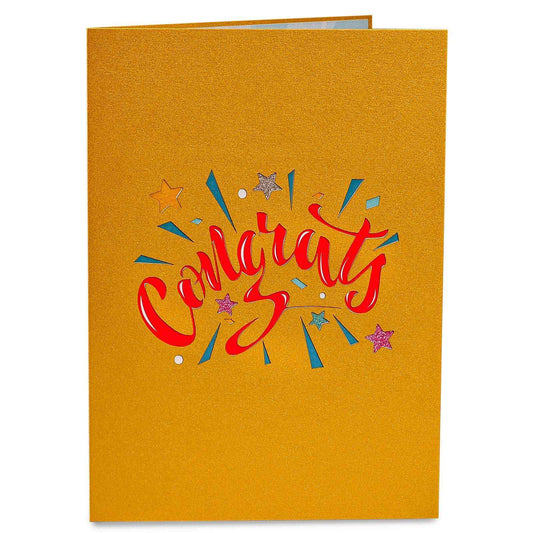 Congrats Pop Up Graduation Card