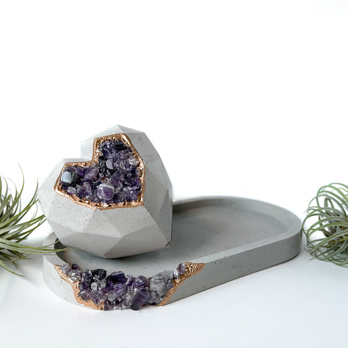 AMETHYST VANITY TRAY