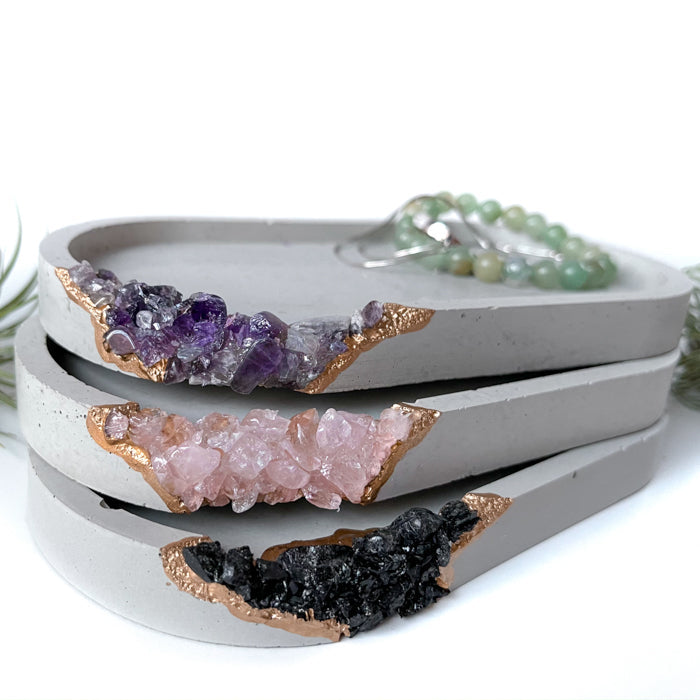 AMETHYST VANITY TRAY