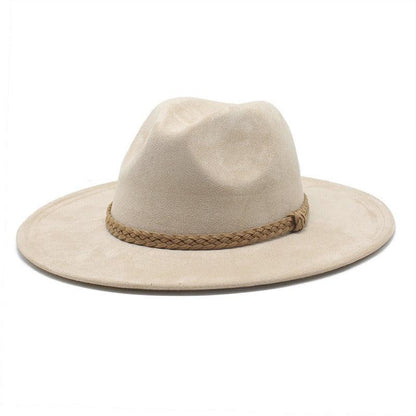 The Suede Knight Hat – Luxury Suede Fedora for Stylish Cowgirls, Western Fashion Hat