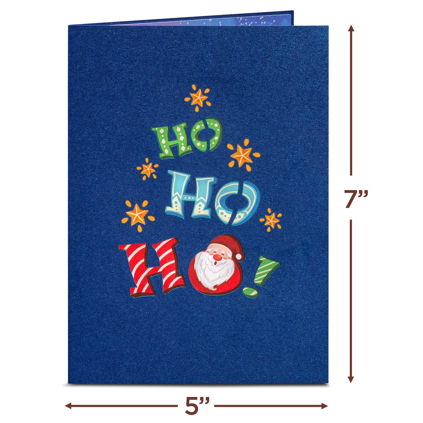 Santa Sleigh Christmas Pop Up Card