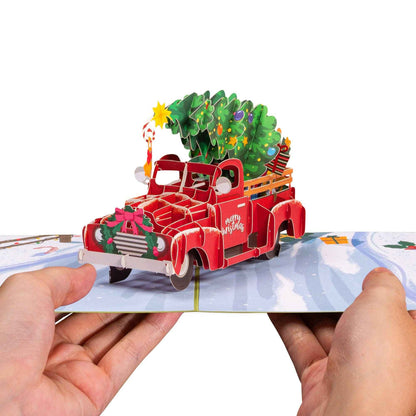 Christmas Car Pop Up Card