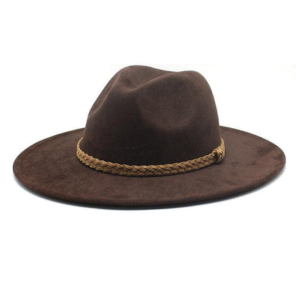 The Suede Knight Hat – Luxury Suede Fedora for Stylish Cowgirls, Western Fashion Hat