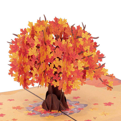 Autumn Tree Pop Up Card