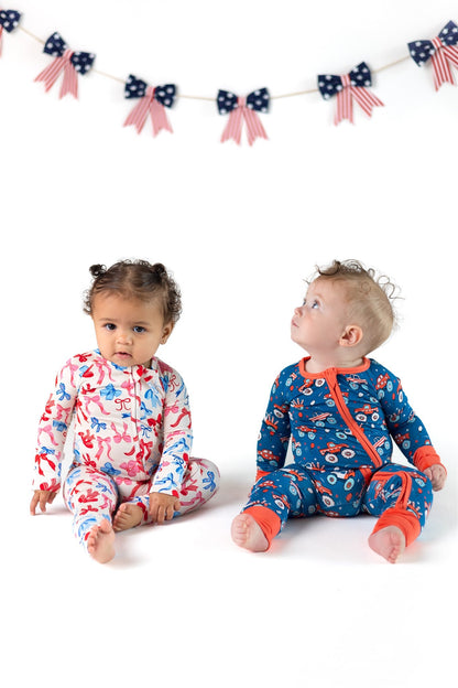 Red, White, & Blue Patriotic Bows Zippy