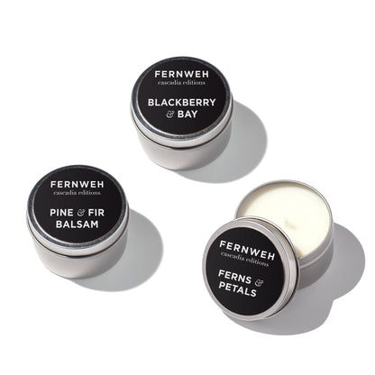 Blackberry & Bay Scented Soy Candle