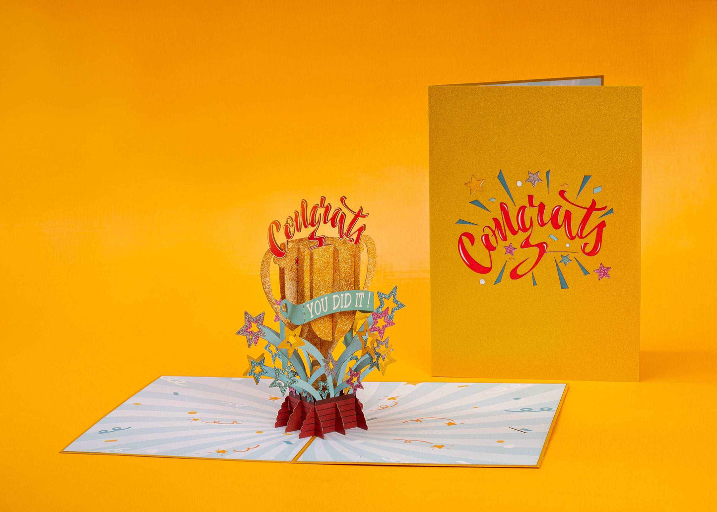 Congrats Pop Up Graduation Card