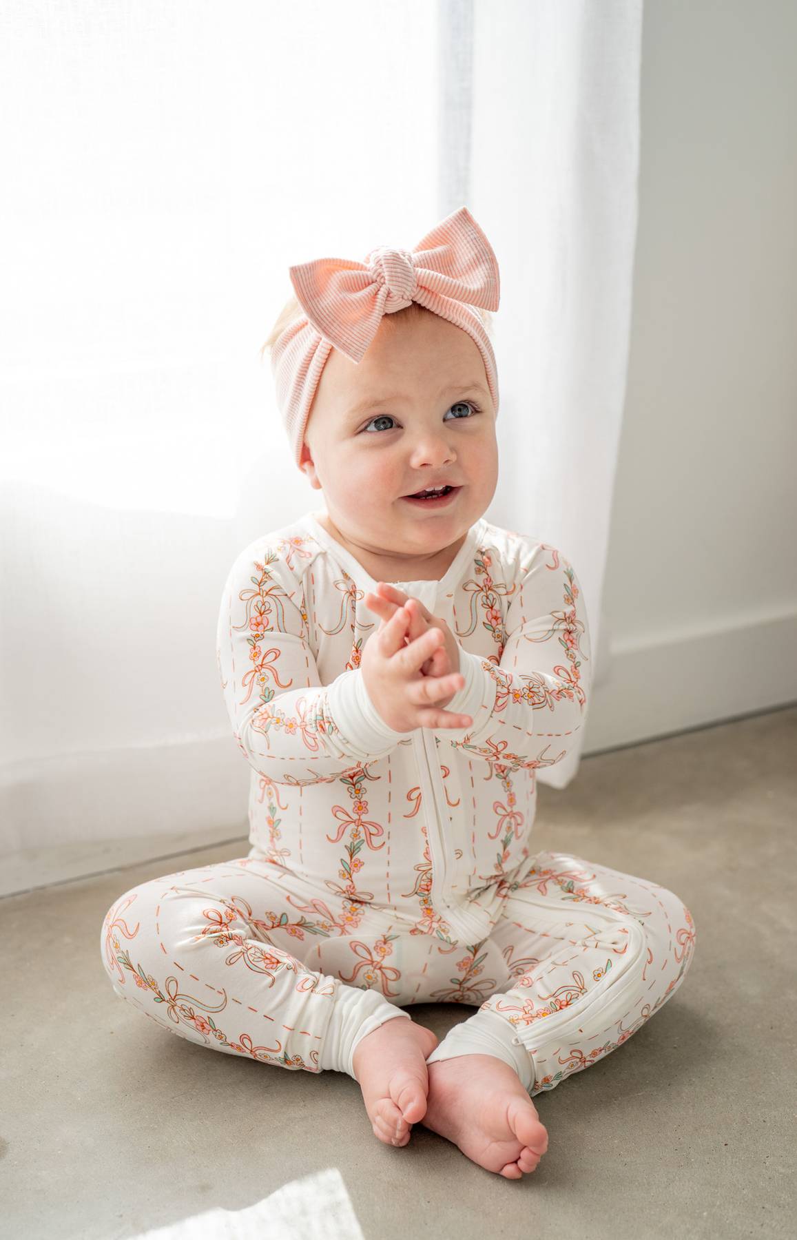 Spring Floral Garland Zippy