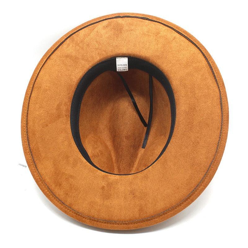 The Suede Knight Hat – Luxury Suede Fedora for Stylish Cowgirls, Western Fashion Hat