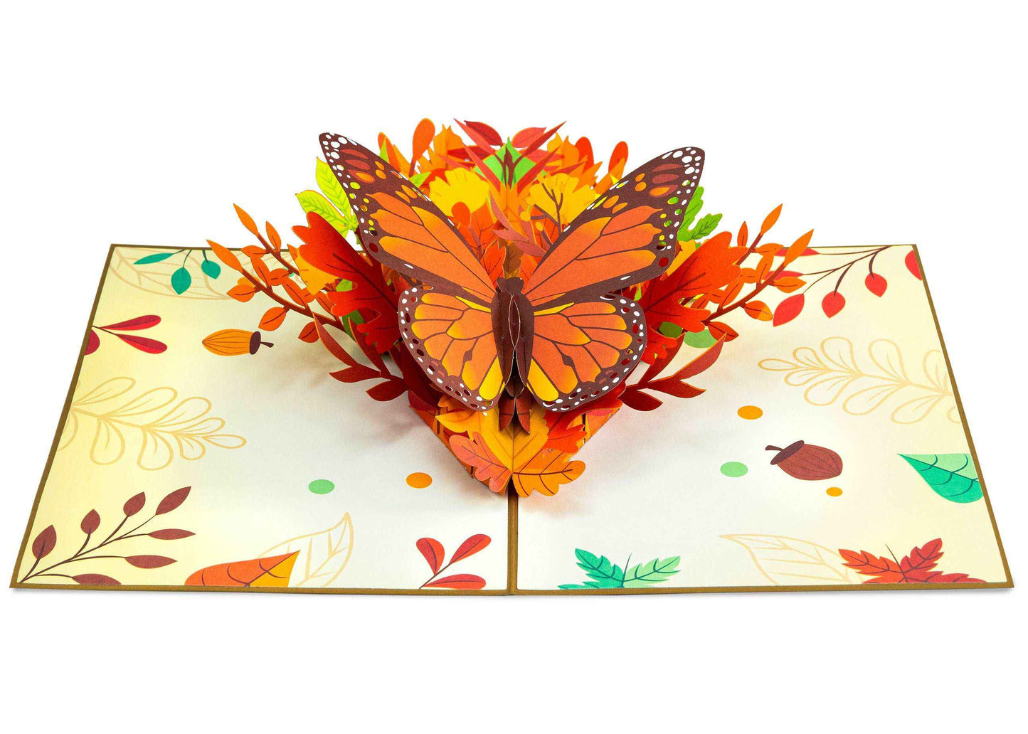 Fall Butterfly Pop Up Card