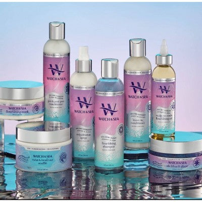 Watch & Sea The Softness Strand Protection Leave-In Flourishing Conditioner 8 fl oz - Imperfect Container