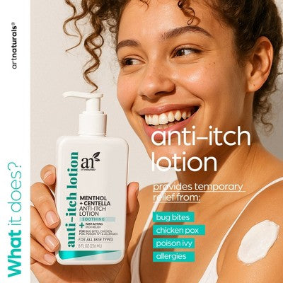 artnaturals Anti-Itch Body Lotion 8 fl oz - New