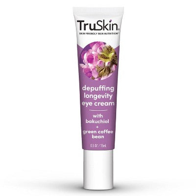 TruSkin Depuffing Longevity Eye Cream 0.5 fl oz - New