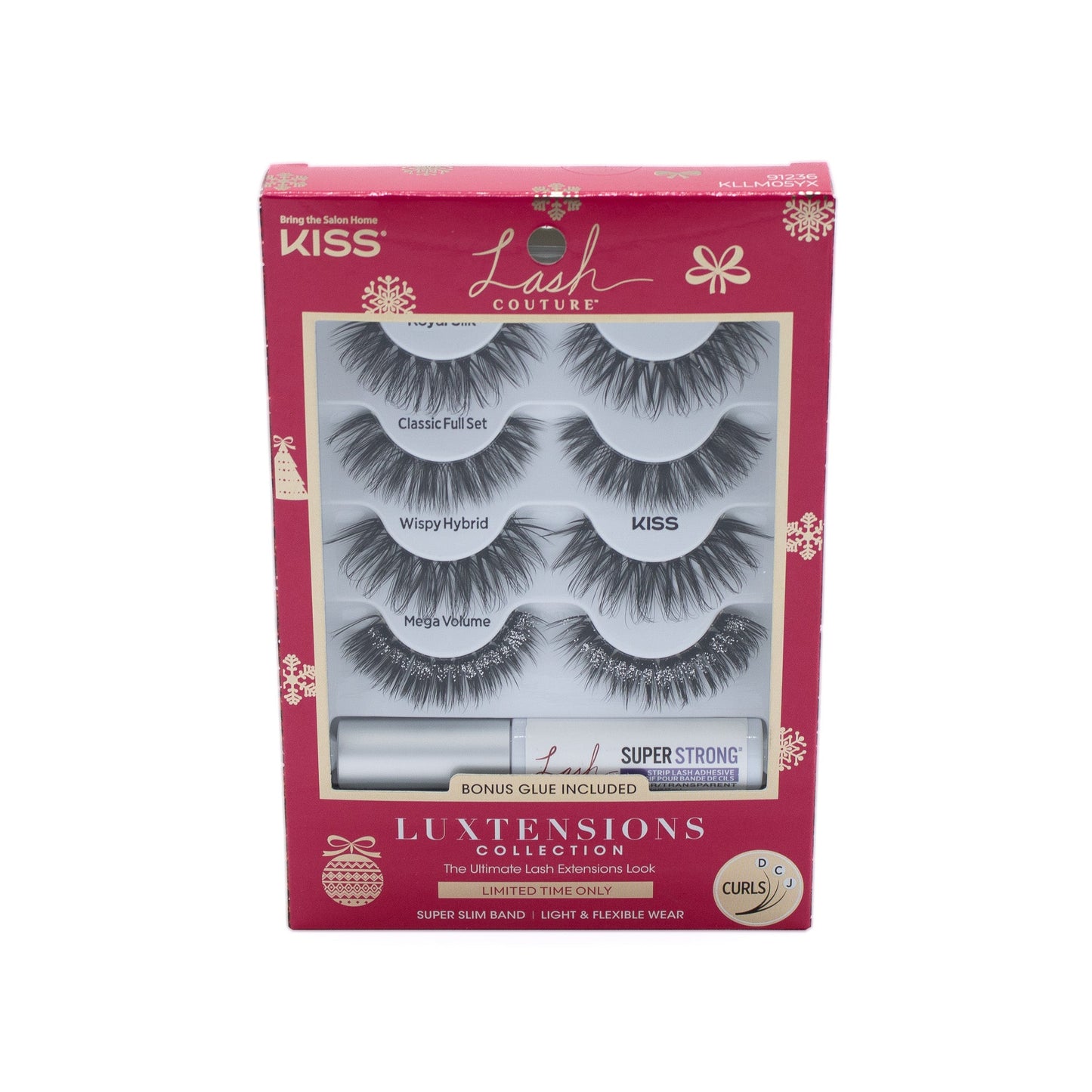 KISS 91236 Lash Couture LuXtensions Collection MultiPack - New