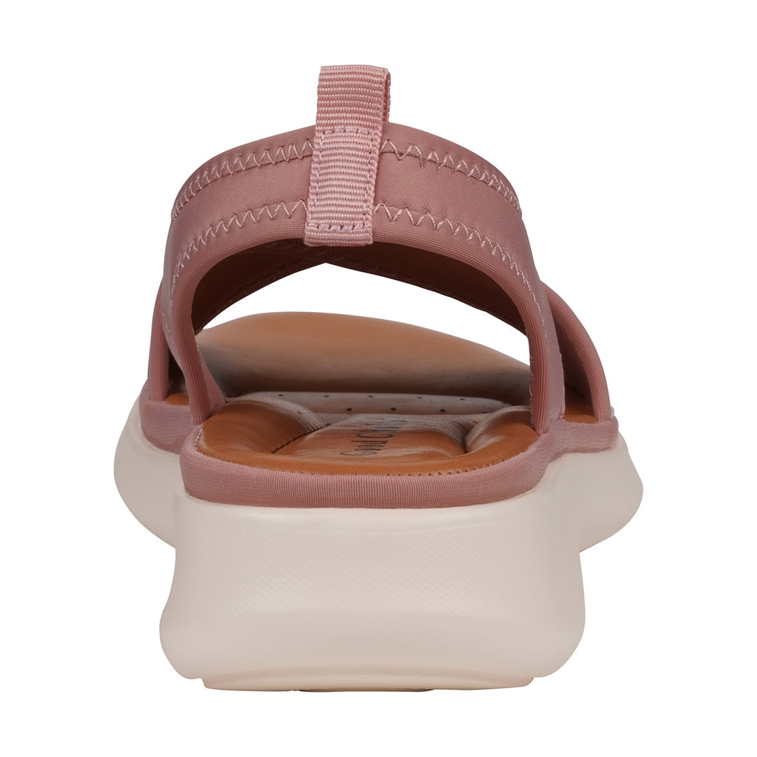 Women's Nixie Blush Stretch Lycra Wedge Sandals