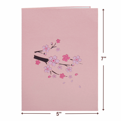 Cherry Blossom Pop Up Card