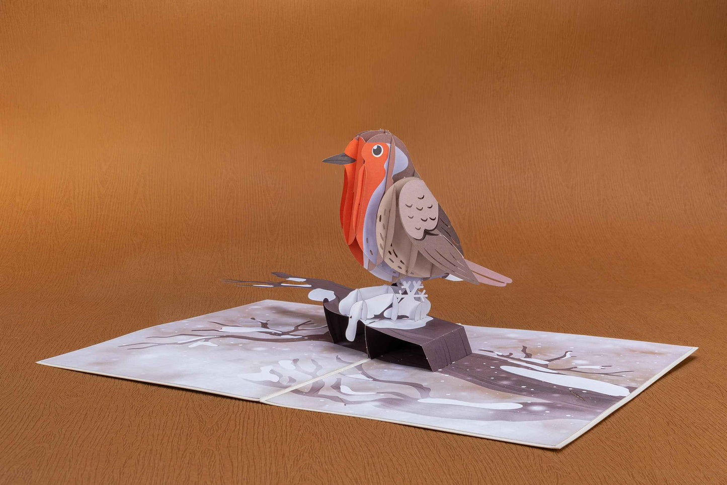 Robin Pop Up Card