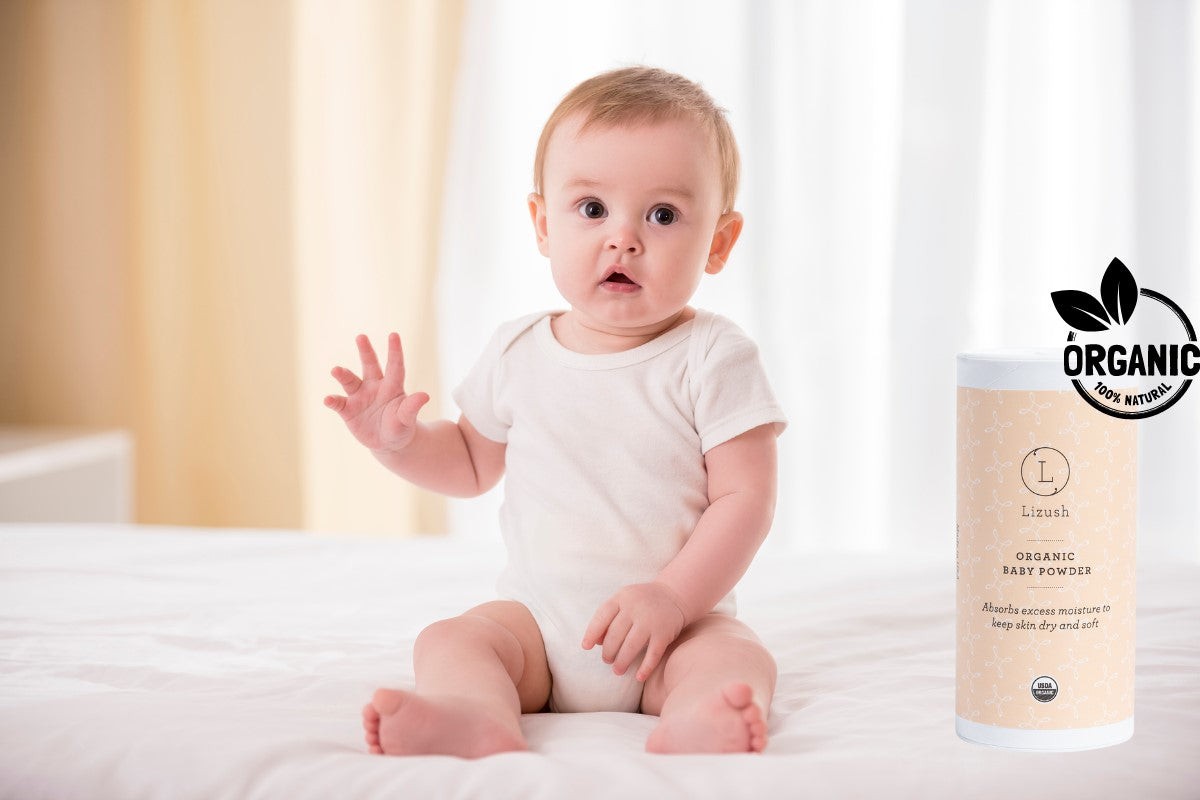 Organic Baby Powder - Talc Free