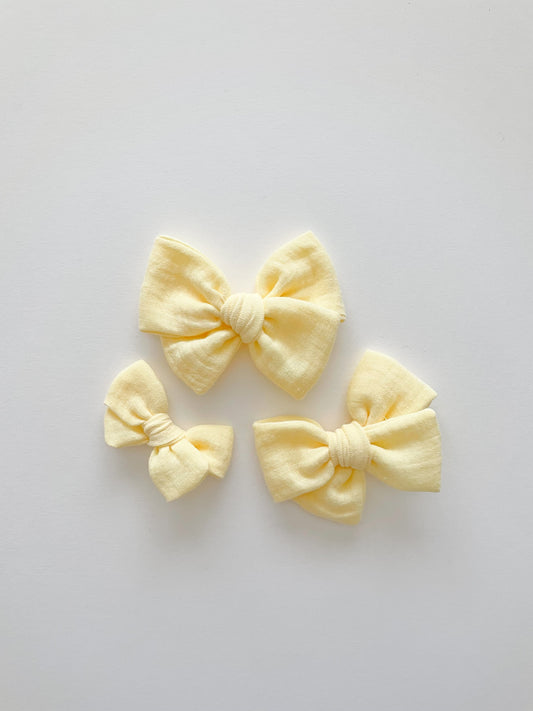 Butter Yellow Pinwheel