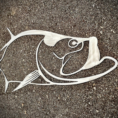 Steel Hollow Tarpon Wall Art
