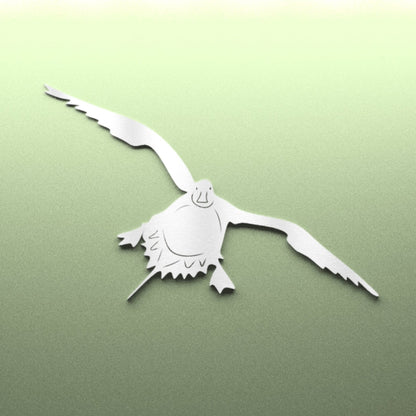 Steel Landing Pintail Duck | Wall Art