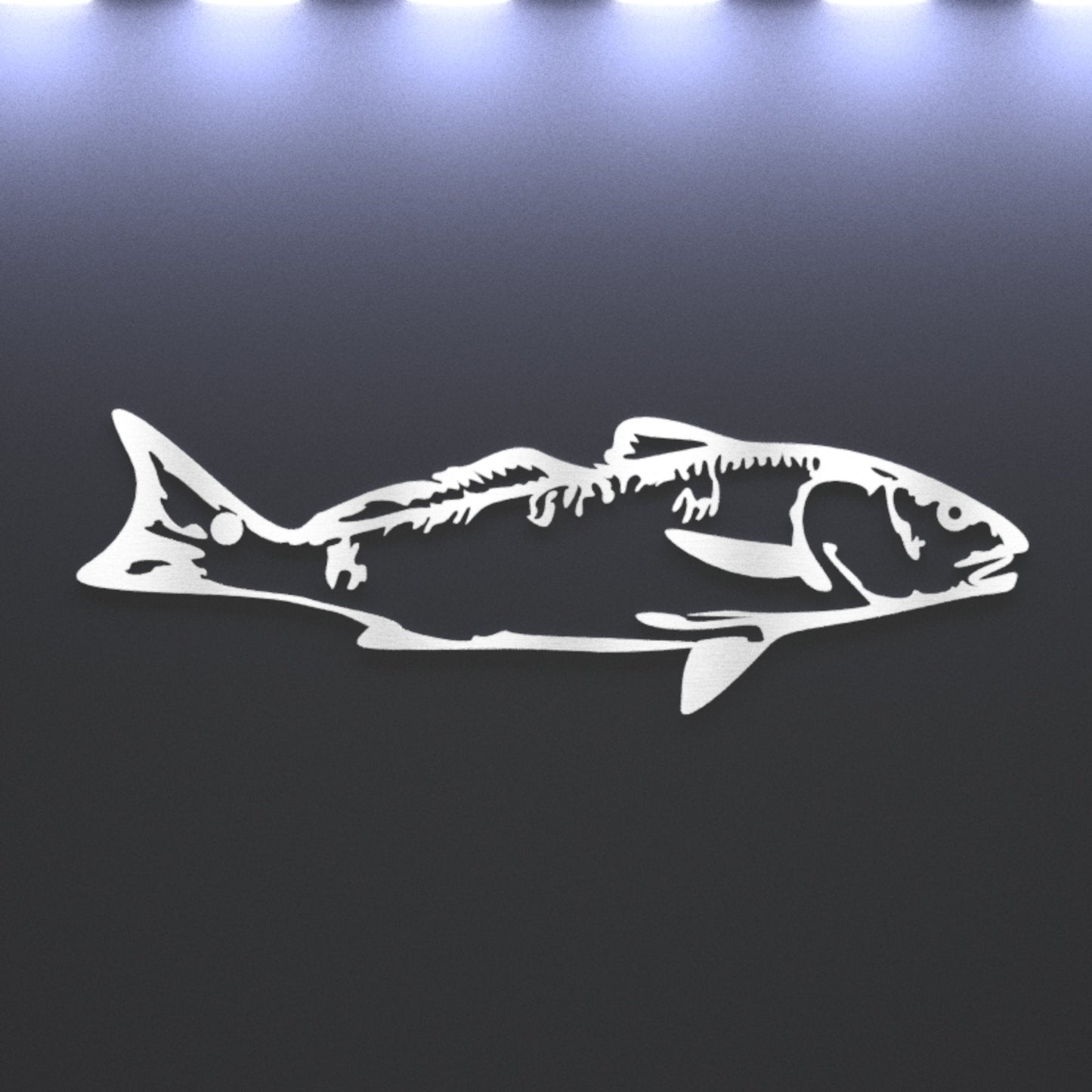 Steel Redfish (Drum) Wall Art
