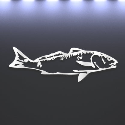 Steel Redfish (Drum) Wall Art